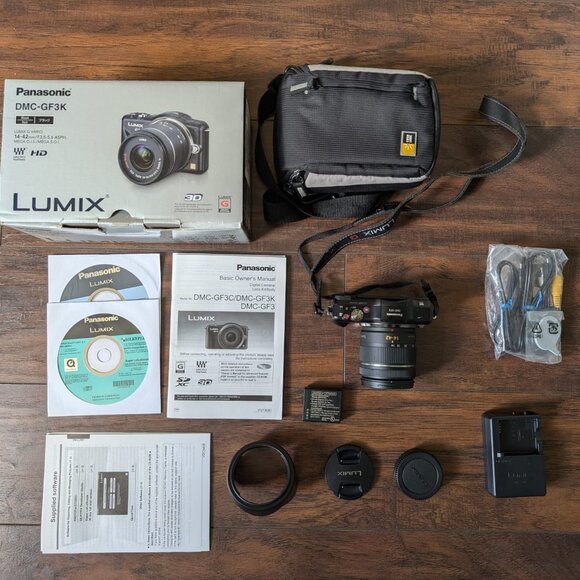 Gf3 Panasonic Cameras Panasonic Lumix DMC-GF3 Camera Digital Cameras